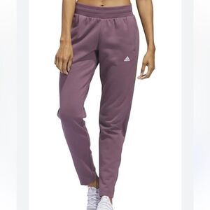 ADIDAS Shadow Fig Relaxed Fit Tapered Legs Fleece Pant-M